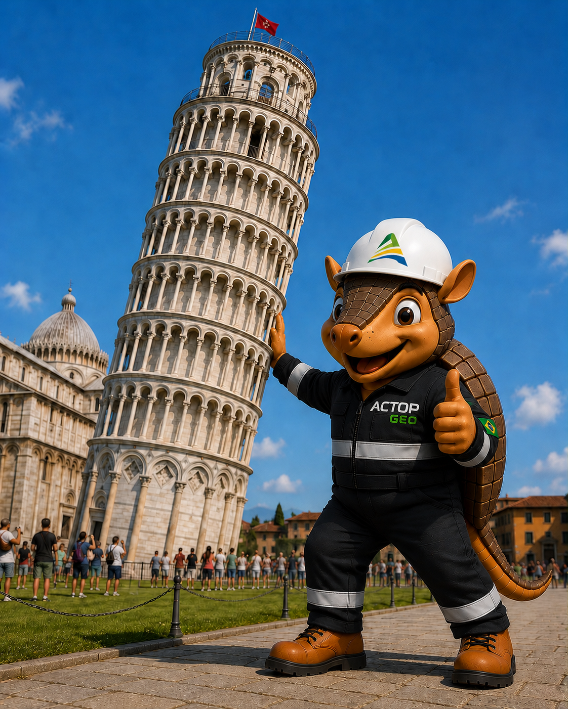 Mascote ACTOP GEO